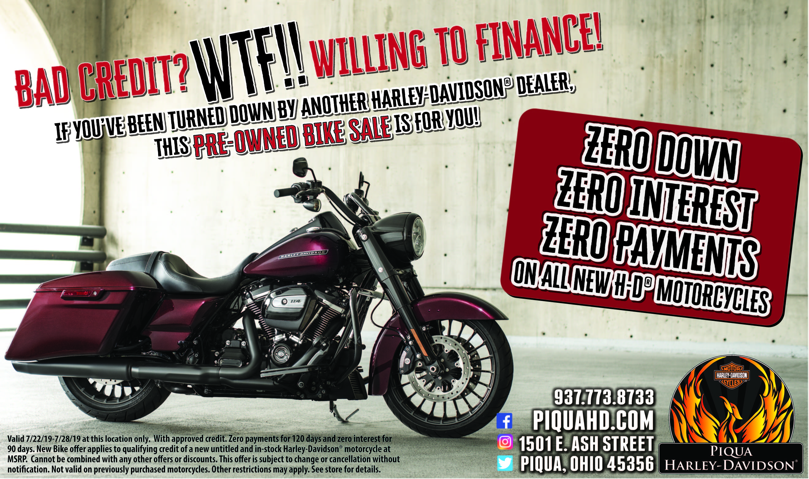 Events Piqua HarleyDavidson® Ohio